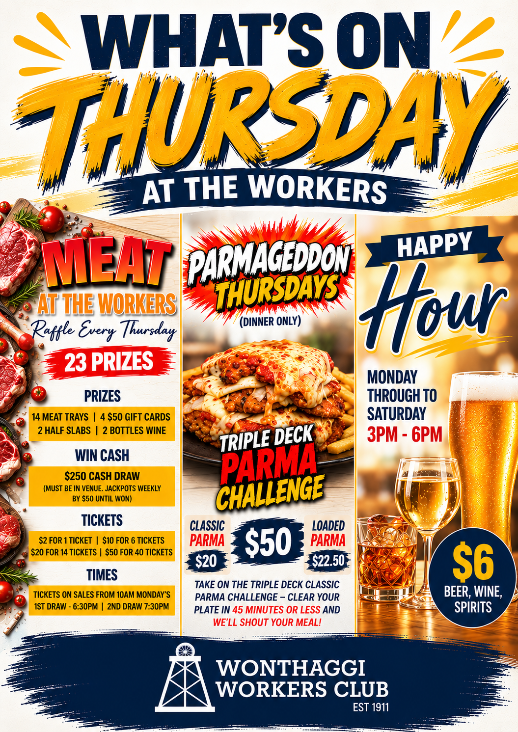 What’s On Thursday
