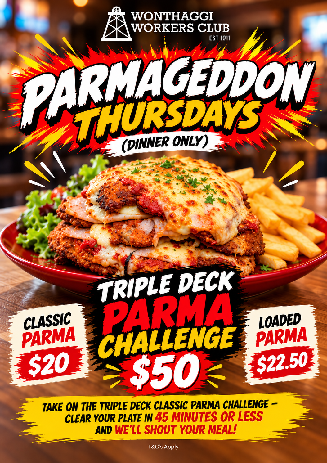 Parmageddon Thursdays